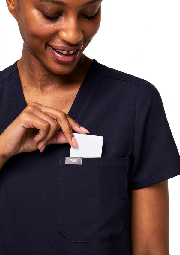 FIGS Catarina Scrub Top Womens Soft Stretch Medical Shirt-5