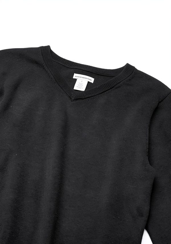 Amazon Essentials Kids Cotton V-Neck Sweater Lightweight-2