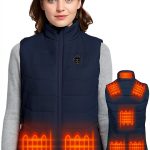 Womens Heated Vest Smart Controller Slim Fit Winter Wear-0
