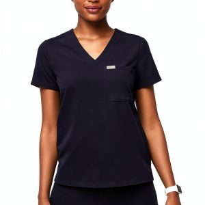 FIGS Catarina Scrub Top Womens Soft Stretch Medical Shirt-0