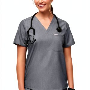 FIGS Catarina Scrub Top Womens Soft Stretch Odor Protection-0