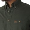 Wrangler Riggs Work Shirt Mens Cotton Relaxed Fit Utility-2