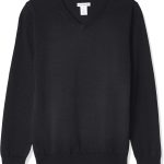 Amazon Essentials Kids Cotton V-Neck Sweater School Uniform-0