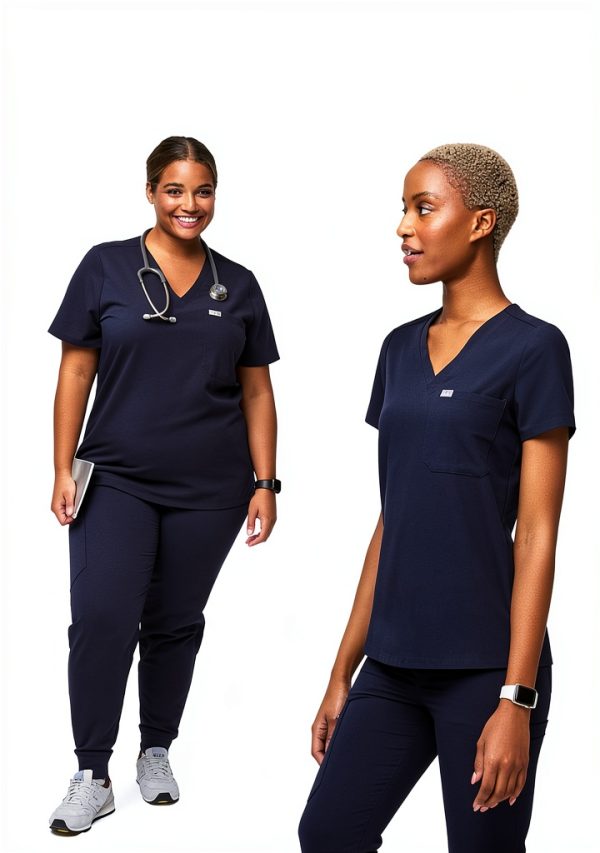 FIGS Catarina Scrub Top Womens Soft Stretch Medical Shirt-6