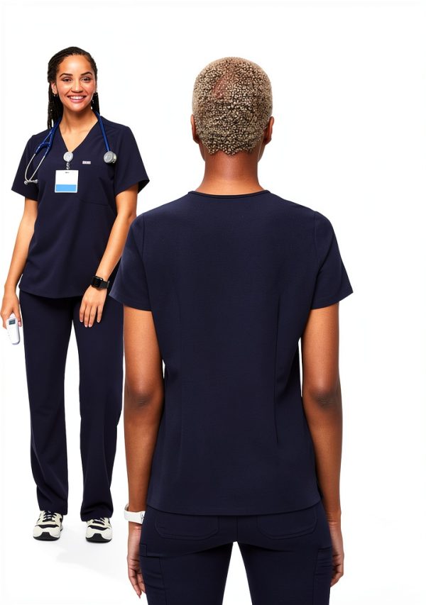 FIGS Catarina Scrub Top Womens Soft Stretch Medical Shirt-3