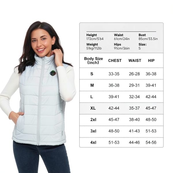 KOVNLO Womens Heated Jacket Smart Controller Waterproof-5