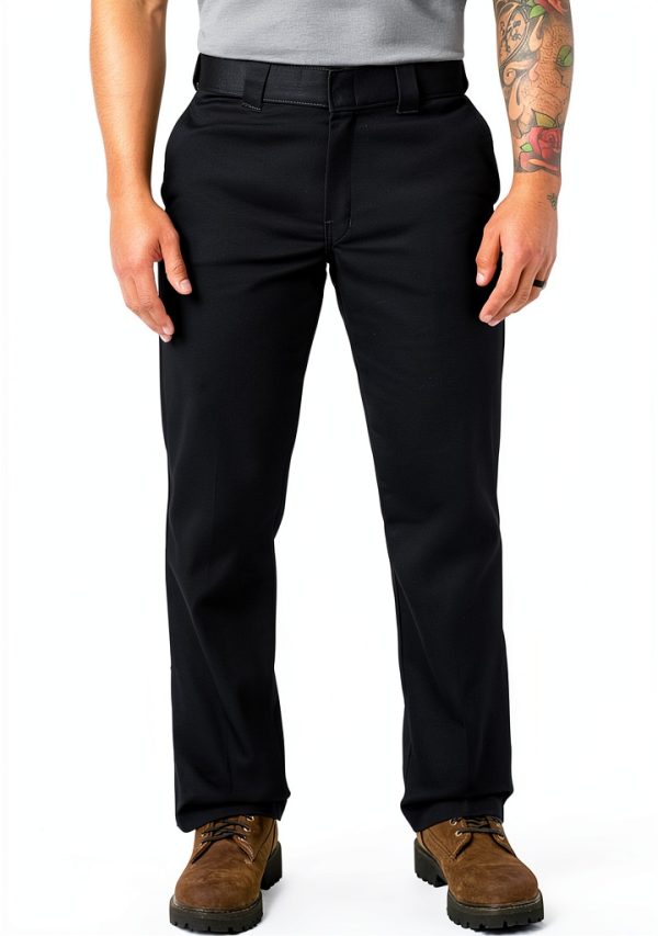 Dickies Men’s Work Utility Pants D874F0CH Active Waistband FLEX Fabric-0