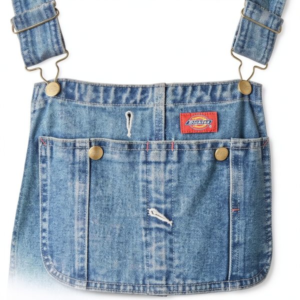 Dickies Work Overalls Indigo Denim 100% Cotton-3