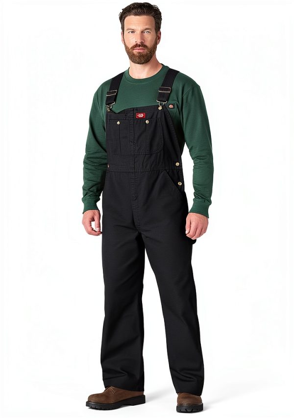 Dickies Men's Work Overalls Triple Stitch Design-0
