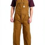 Carhartt Men's Work Overalls 12oz Cotton Insulated-0