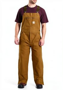 Carhartt Men's Work Overalls 12oz Cotton Insulated-0