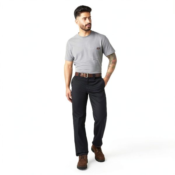 Dickies Men’s Work Utility Pants D874F0CH Active Waistband FLEX Fabric-2
