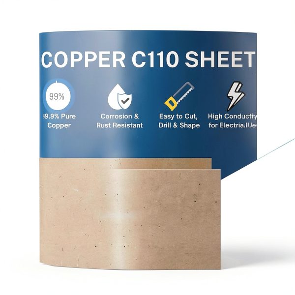 Online Metals C110 Copper Sheet 6x12 18 Gauge 2 Pack-2