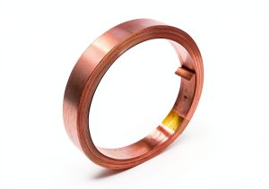 Pure Copper Sheet NIONSUPPLY 0.1mm x 8mm x 10m High Conductivity-0