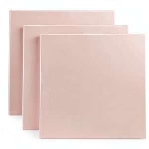 YullSorom Pure Copper Sheet 4x4in 0.5mm Double‑Sided Film Pack of 3-0