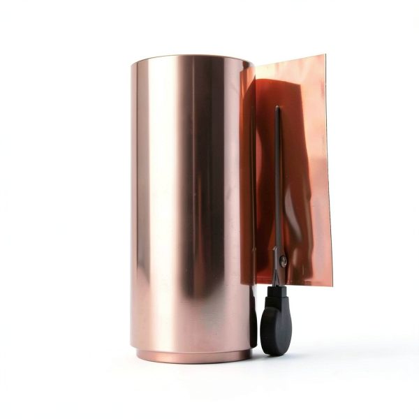 Pure Copper Foil 99.99% Chudeng 0.001"x4"x79" Bendable Sheet Crafts-3
