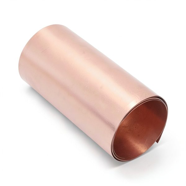 OLYCRAFT 35 Gauge Copper Roll High Purity Pure Copper 39x4 Inch Weather Proof Brass Sheet Coppered Foil Light Salmon Color Coppered Sheets for Mechanical Machining Mould Making Cutting Precision-1