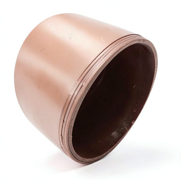 OLYCRAFT 35 Gauge Copper Roll High Purity Pure Copper 39x4 Inch Weather Proof Brass Sheet Coppered Foil Light Salmon Color Coppered Sheets for Mechanical Machining Mould Making Cutting Precision-3