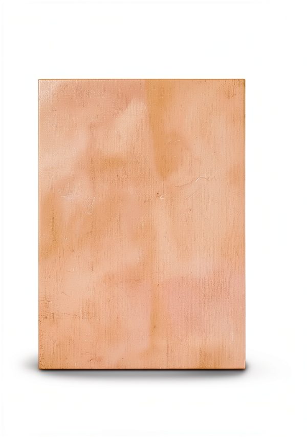 C110 Copper Sheet Metal - 6'' x 4'' x 0.04"(18 Gauge), 2 Pcs Copper Sheets for Crafting, Copper Metal Sheet-1