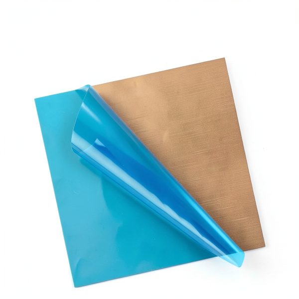 4Pcs 99.9% Pure Copper Sheet 8 x 8 Inch 24 Gauge/0.5mm Metal Copper Plate Film Attached Copper Sheets Metal for Crafts, Jewelry, Repair, Electrical, Industry-2