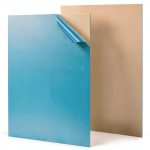 Pure Copper Sheet 8x12in 24 Gauge Eorbow 2 Pack Film Protected Plates-0