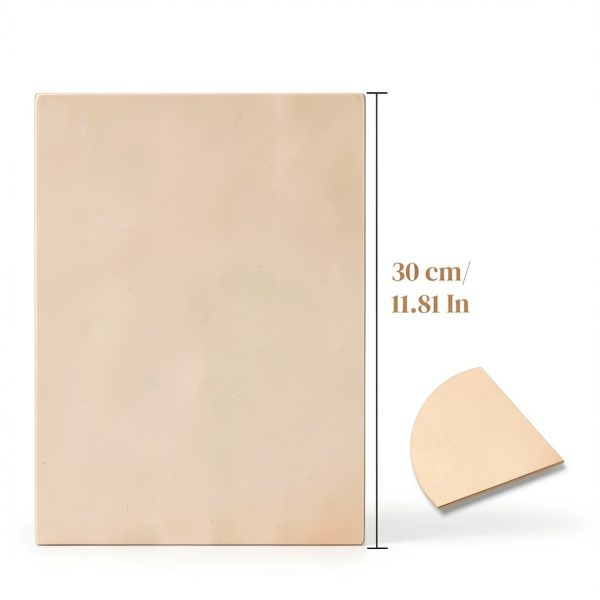 Pure Copper Sheet 8x12in 24 Gauge Eorbow 2 Pack Film Protected Plates-1