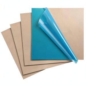 4Pcs 99.9% Pure Copper Sheet 8 x 8 Inch 24 Gauge/0.5mm Metal Copper Plate Film Attached Copper Sheets Metal for Crafts, Jewelry, Repair, Electrical, Industry-0