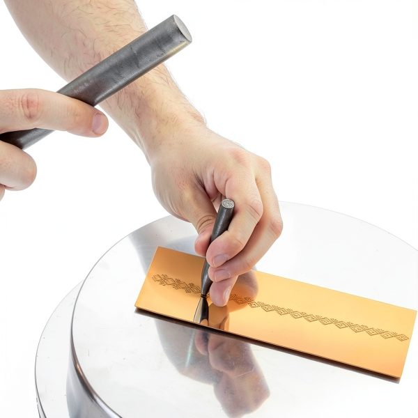 Pure Copper Sheet 8x12in 24 Gauge Eorbow 2 Pack Film Protected Plates-5